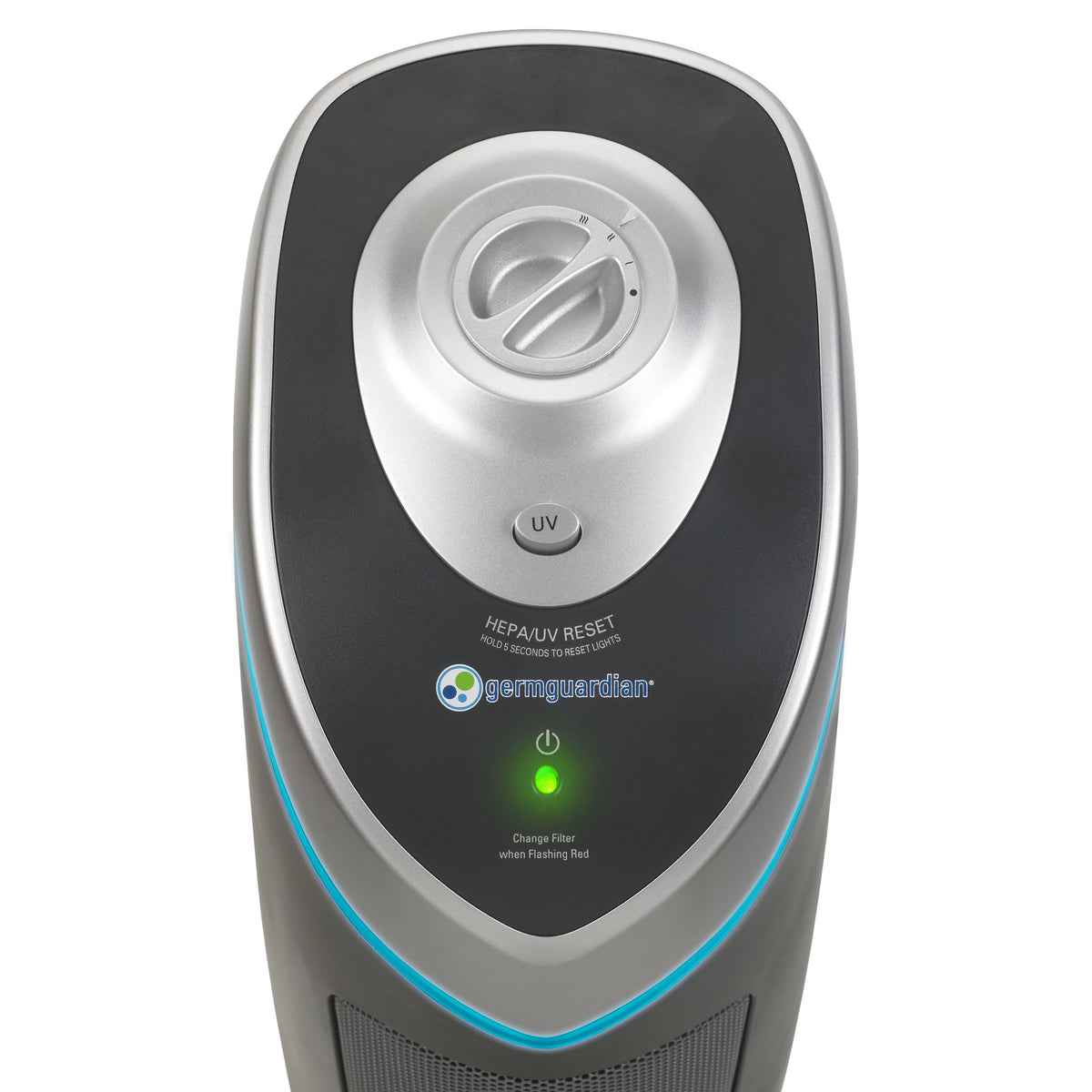 Tower Air Purifier with True HEPA Filter and UV-C Sanitizer, 2-Pack J142