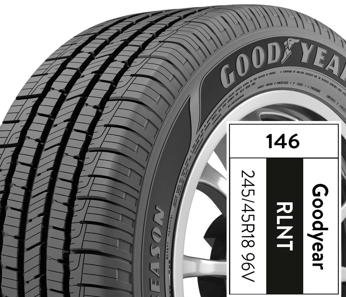 All-Season Tire 245/45R18 96V E124