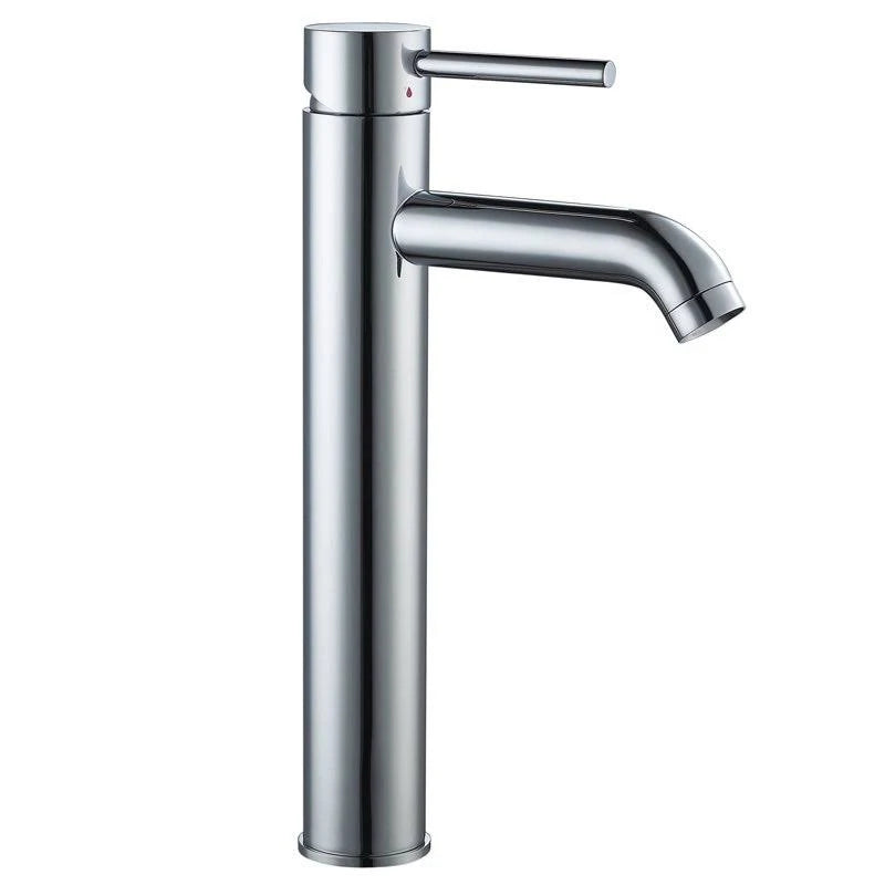 Tempered Glass Bathroom Vessel Sink with Chrome Faucet J170