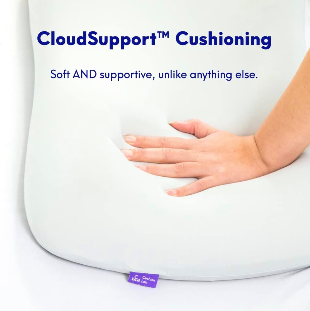Calm Grey Ergonomic Cervical Pillow W79324