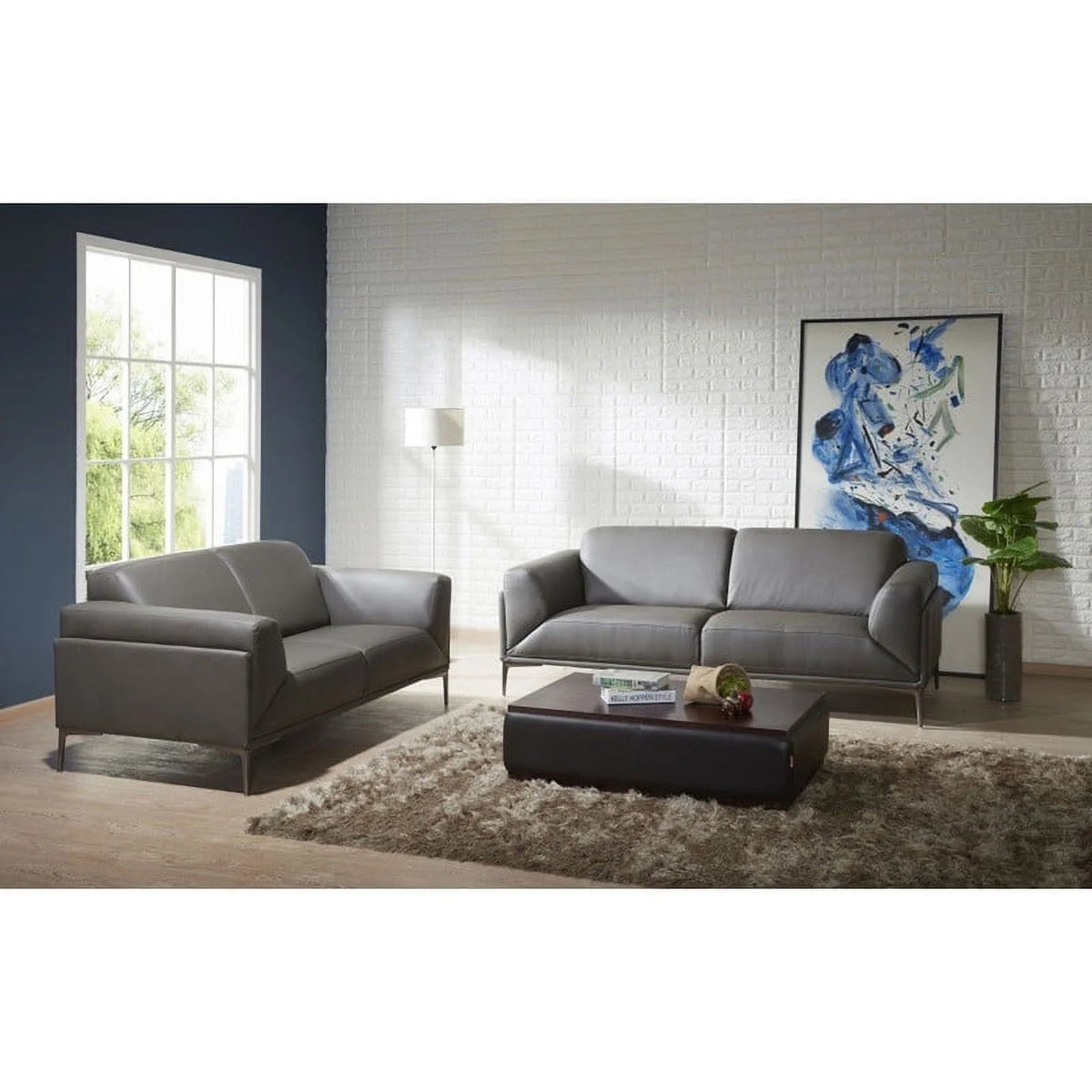 Grey 3-Piece Motion Living Room Set G629075