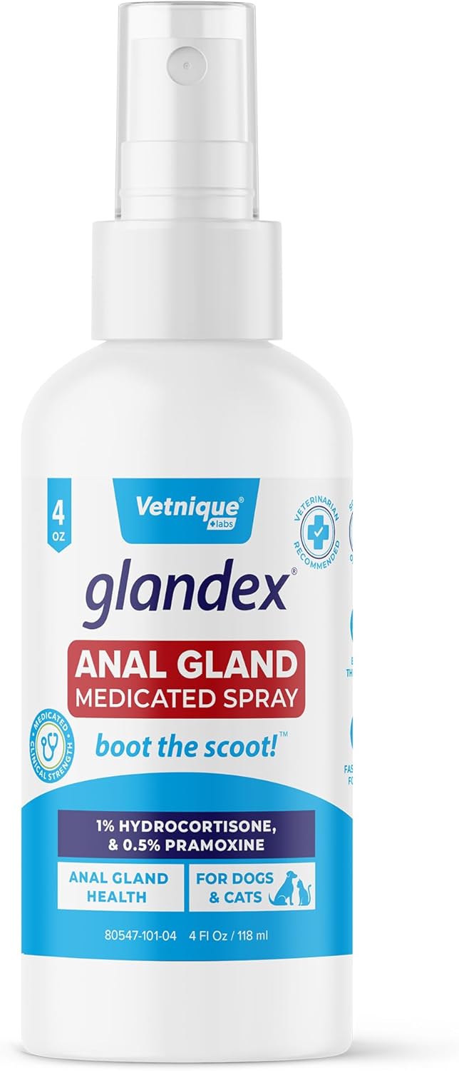 Medicated Dog Anal Gland Spray (4oz) W516