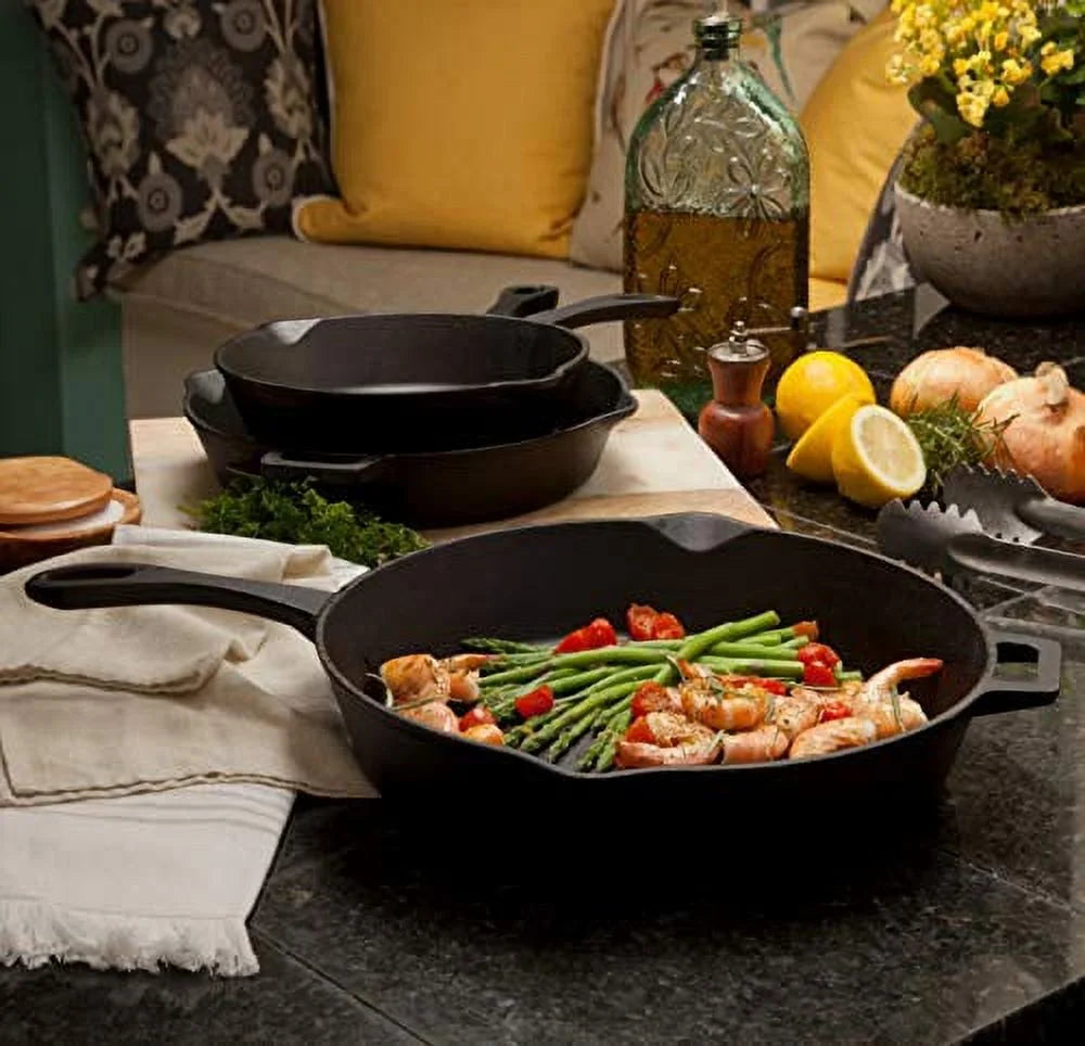 3 Piece Cast Iron Skillet Set K773622