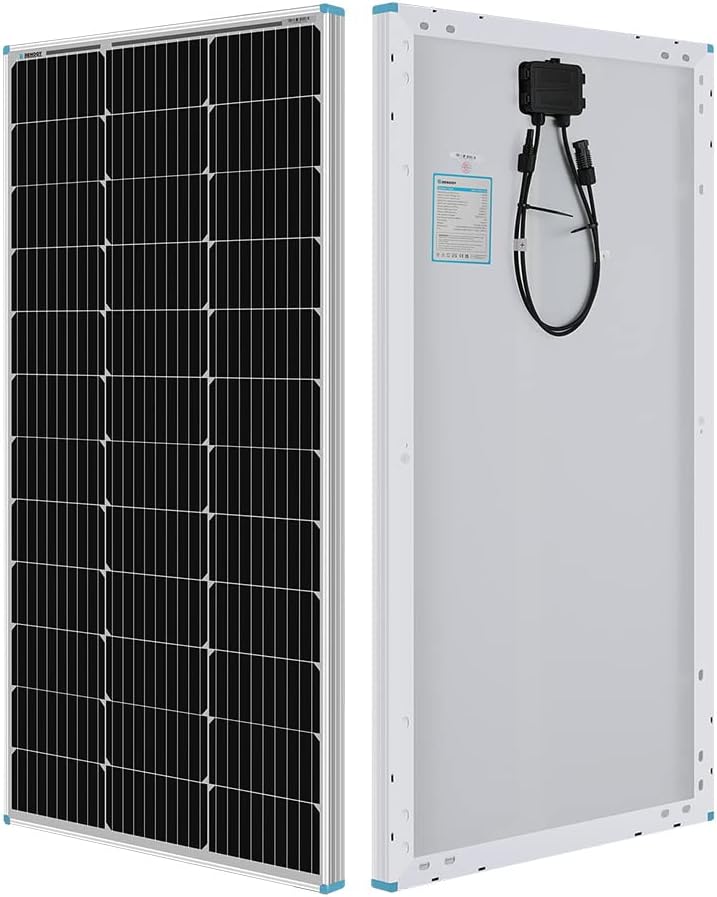12 Volt 100 Watt Monocrystalline Solar Panel A641