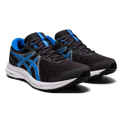 Black Blue White Trainers Q8619
