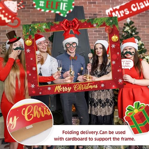 Christmas Photo Booth Props & Frame G539552