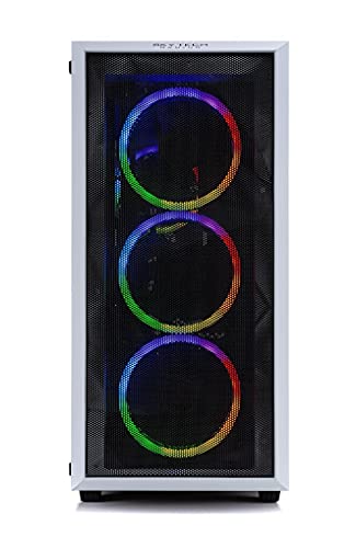 White AMD Ryzen 7 3700X RTX 3070 8G 1TB SSD 16GB DDR4 Gaming Desktop U258071