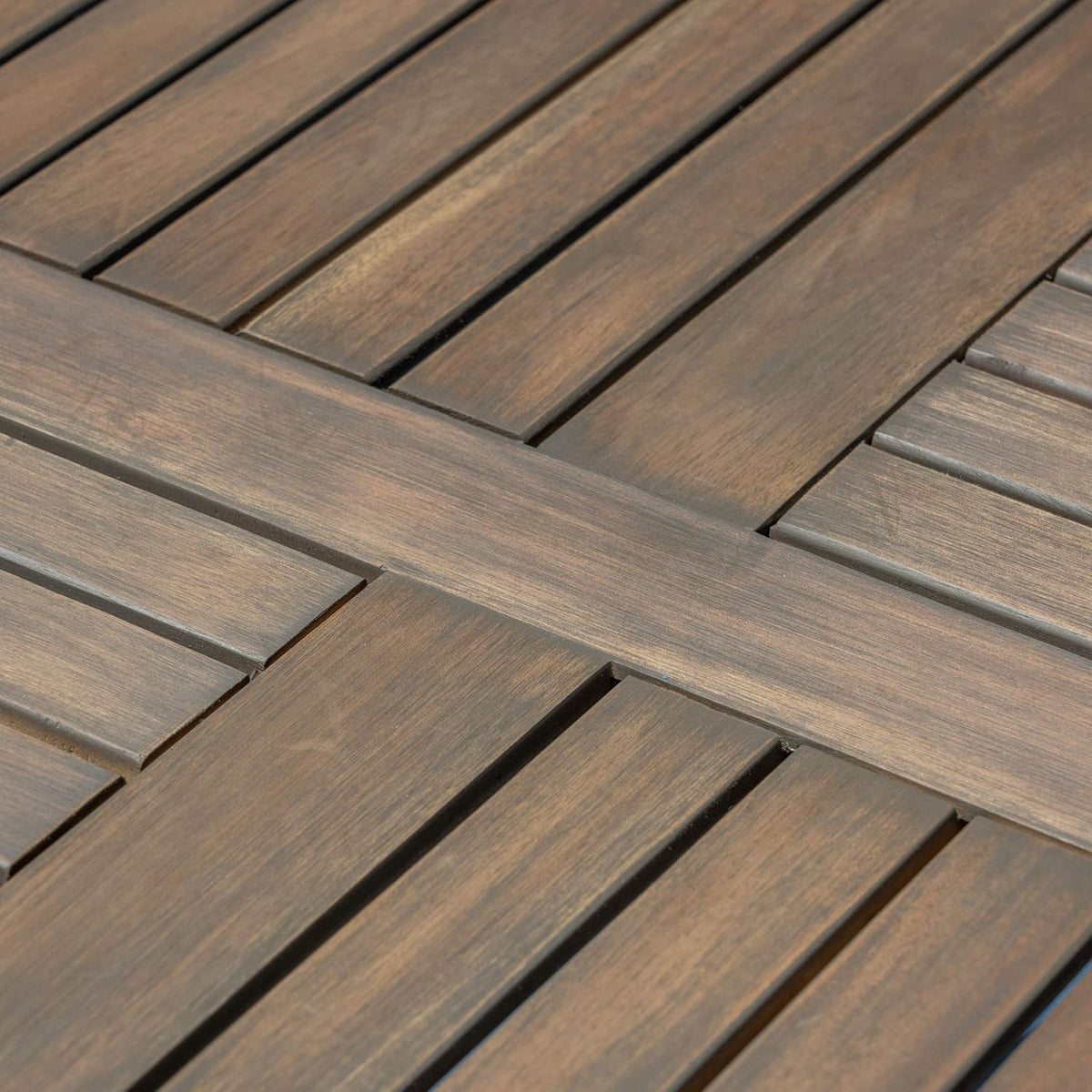 47 Round Acacia Wood Dining Table K199696