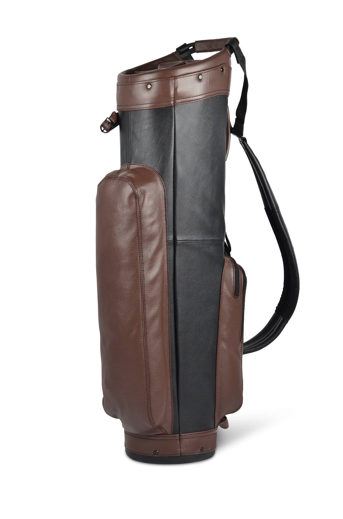 Brown Leather Cart Bag Q928