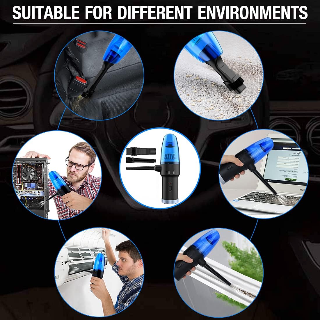 Cordless Compressed Air Duster O770