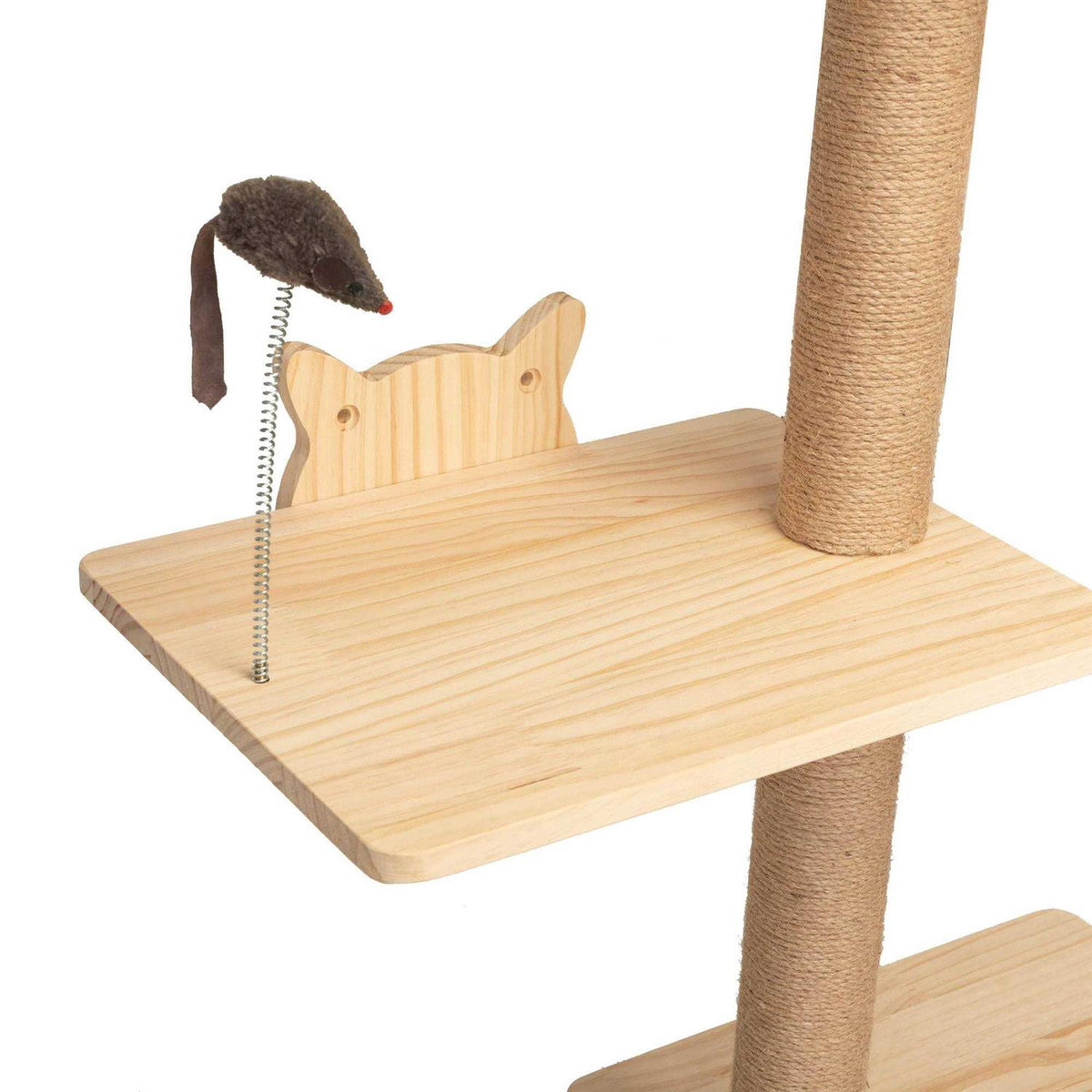 4-Tier Wall Mounted Cat Tree with Hammock L891