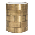 Brass Round Side Table C473