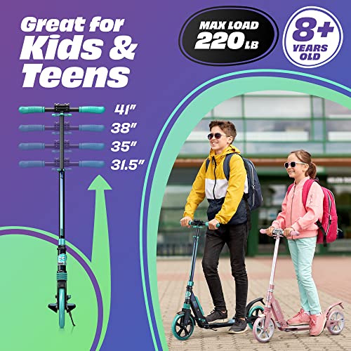 Adjustable Folding Adult Scooter with Large Wheels C170