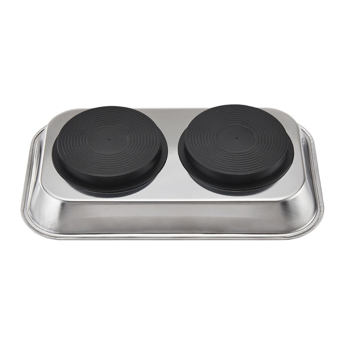 9-1/2 in. x 5-1/2 in. Magnetic Stainless Steel Parts Tray L701093