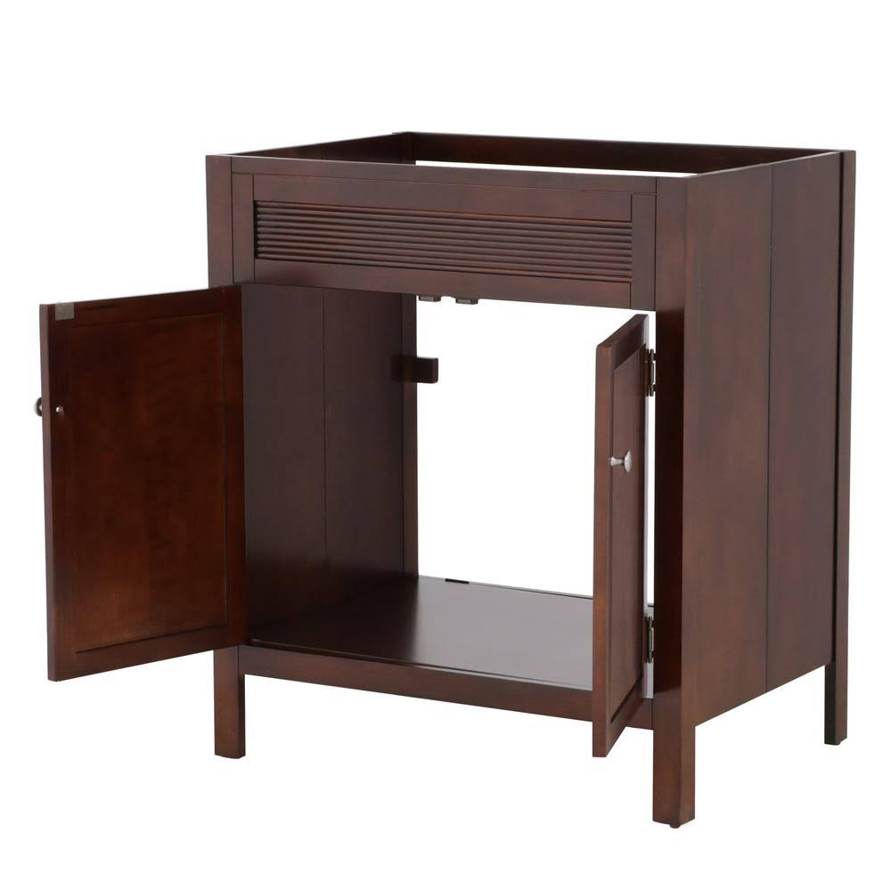 Vanity Cabinet Only in Dark Cherry B881
