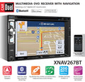 6.2 inch Double Din Car Stereo with Built-in Navigation N5304
