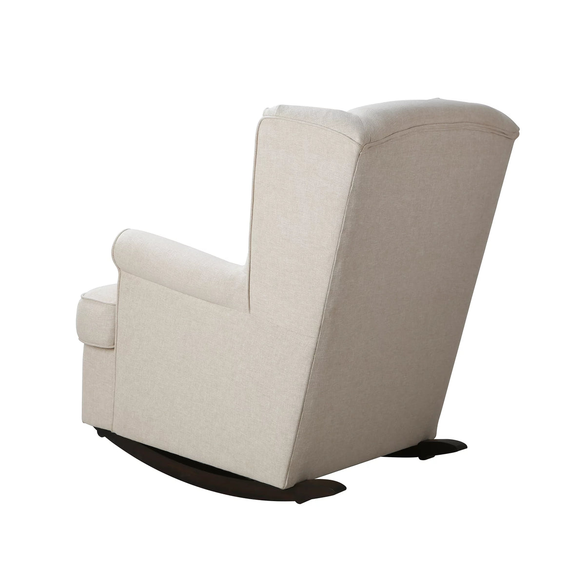 Upholstered Wingback Rocking Chair B9219