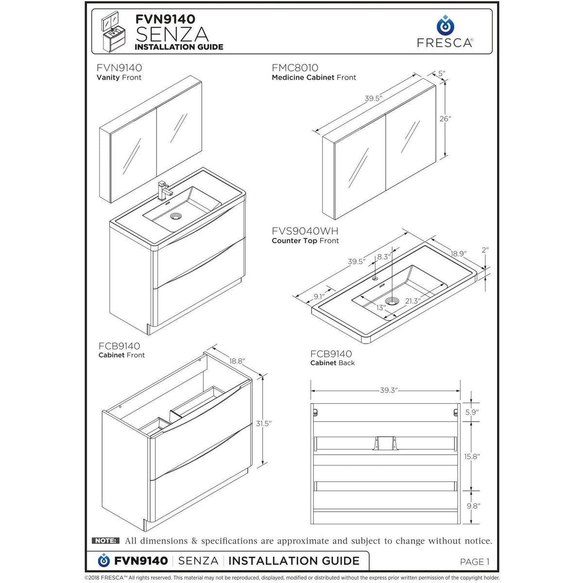 Glossy White Free Standing Bathroom Cabinet J7908