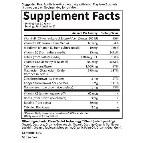 120 Vegetarian Caplets Calcium Supplement J338