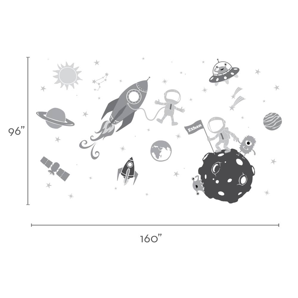 Outer Space Wall Decal U85181