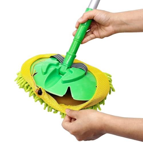 47" Car Wash Brush Mop Cleaning Tool with Long Handle M5301