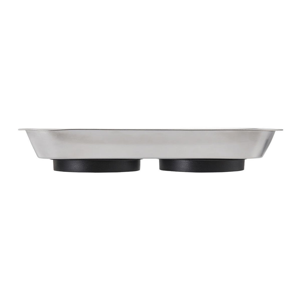 9-1/2 in. x 5-1/2 in. Magnetic Stainless Steel Parts Tray L701093