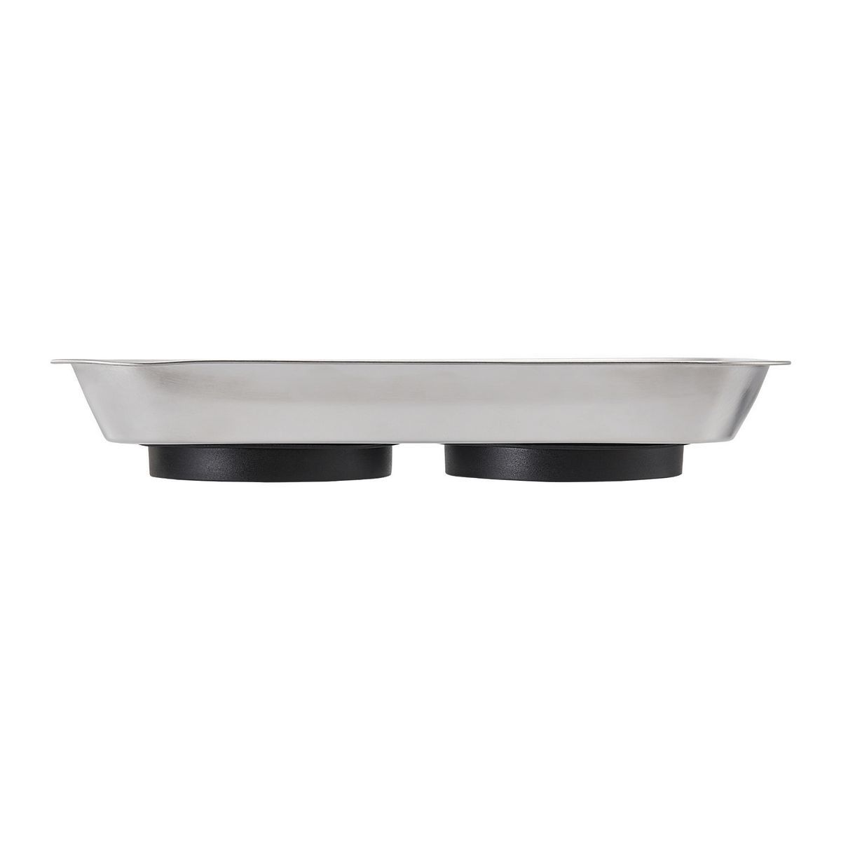 9-1/2 in. x 5-1/2 in. Magnetic Stainless Steel Parts Tray L701093
