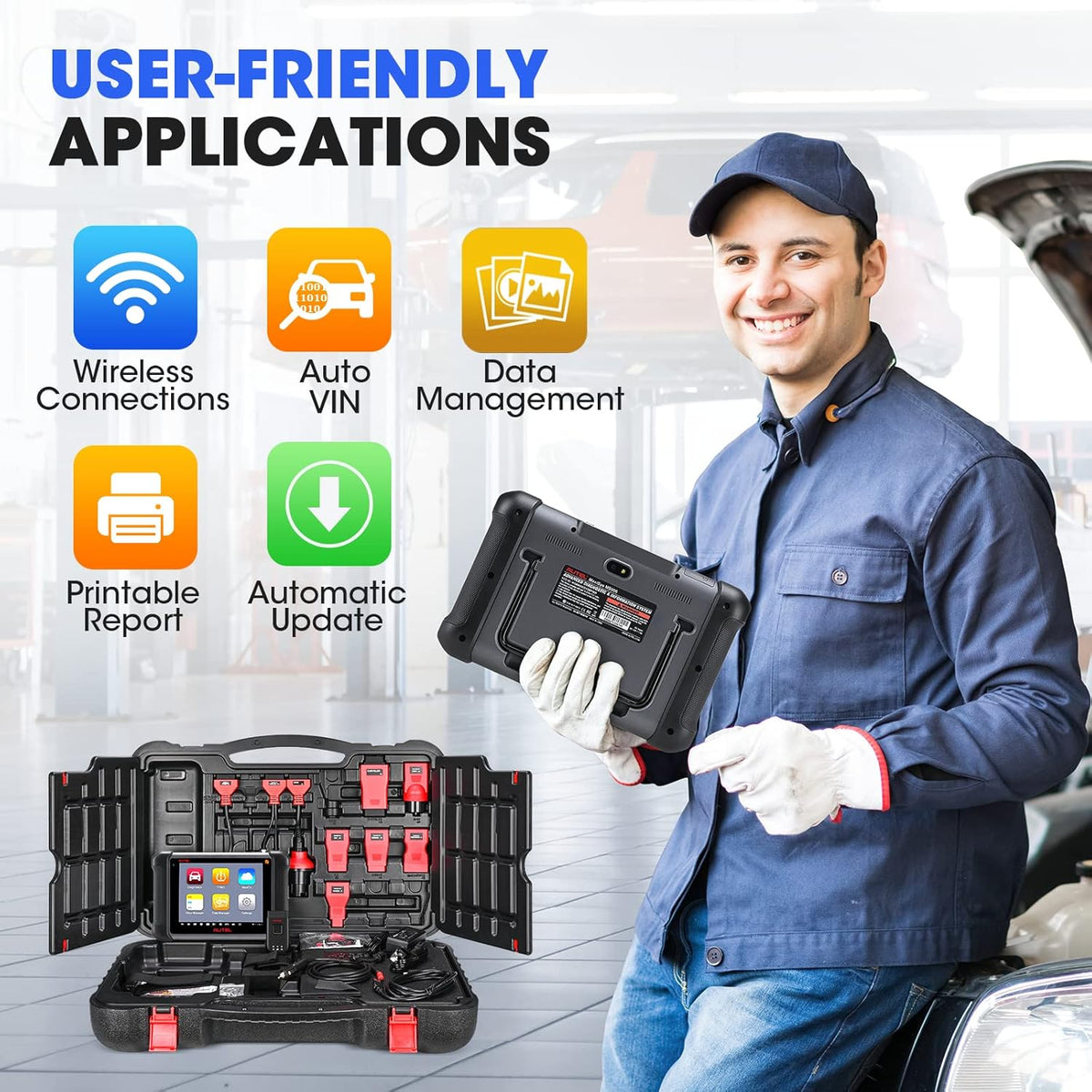 Bi-Directional TPMS Scan Tool with Full TPMS Diagnostics G8029