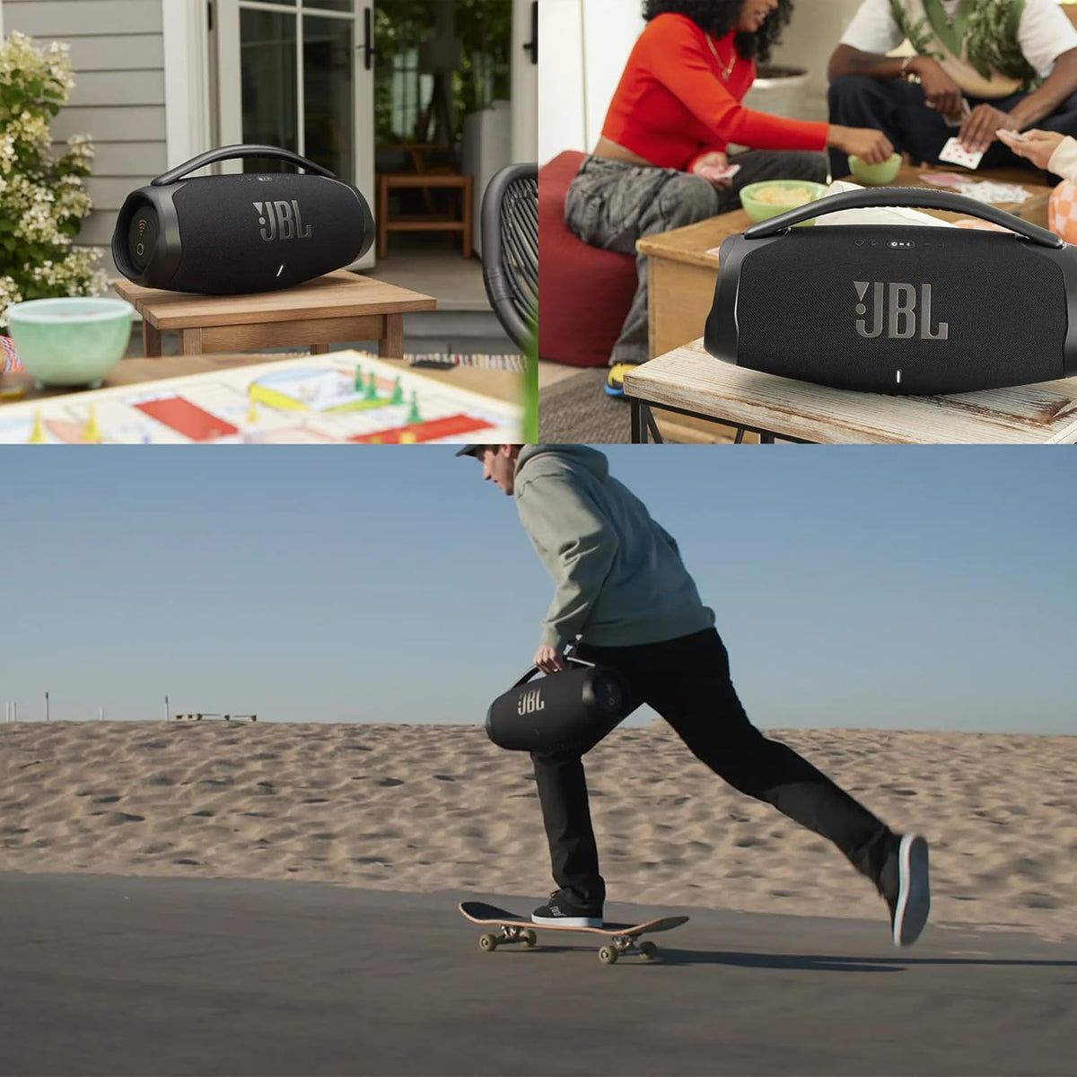 Black Wireless Bluetooth Portable Speaker J57841