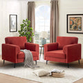 Linen Oversized Upholstered Accent Chair D452537