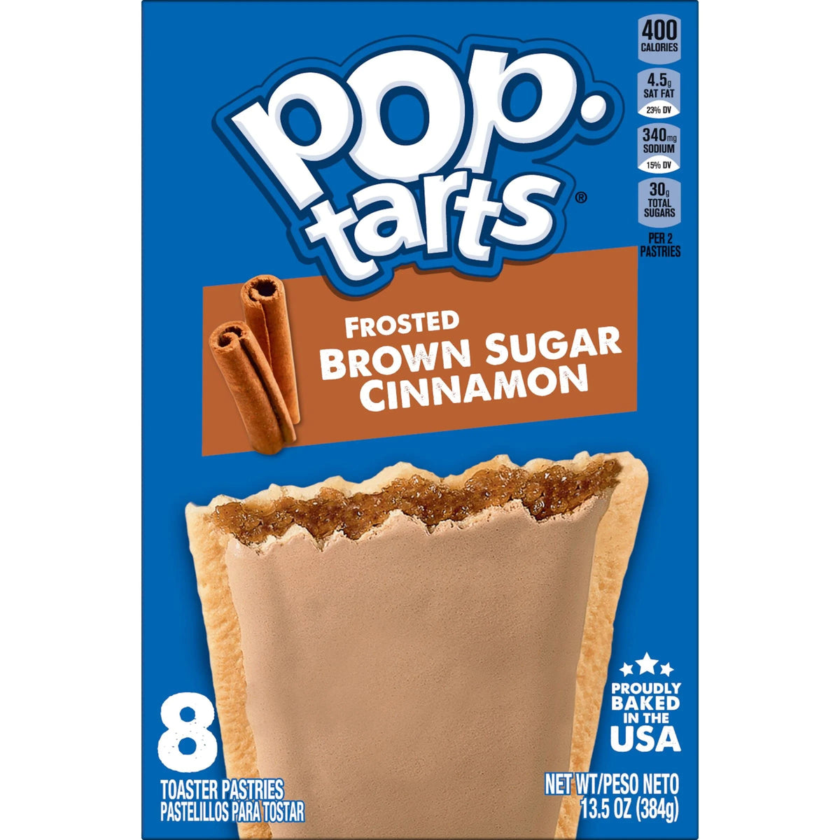 Frosted Brown Cinnamon Sugar Toaster Pastries (Pack of 24) L665791