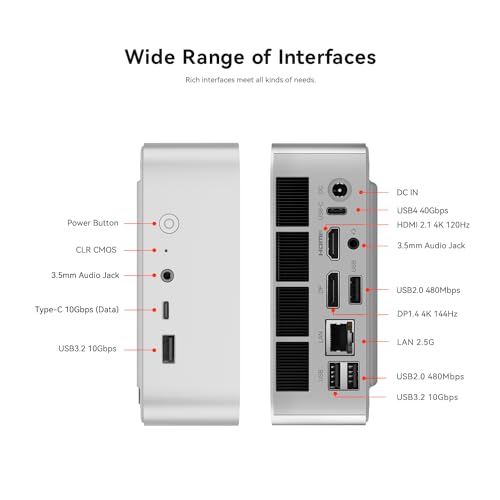 Mini PC AMD Ryzen 7 16GB DDR4 500GB SSD Dual HDMI E722150