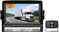 1080P 9" Wired Backup Camera System Kit with Built-in DVR, IP69 Waterproof, Split Screen, Night Vision Reversing Camera W541822
