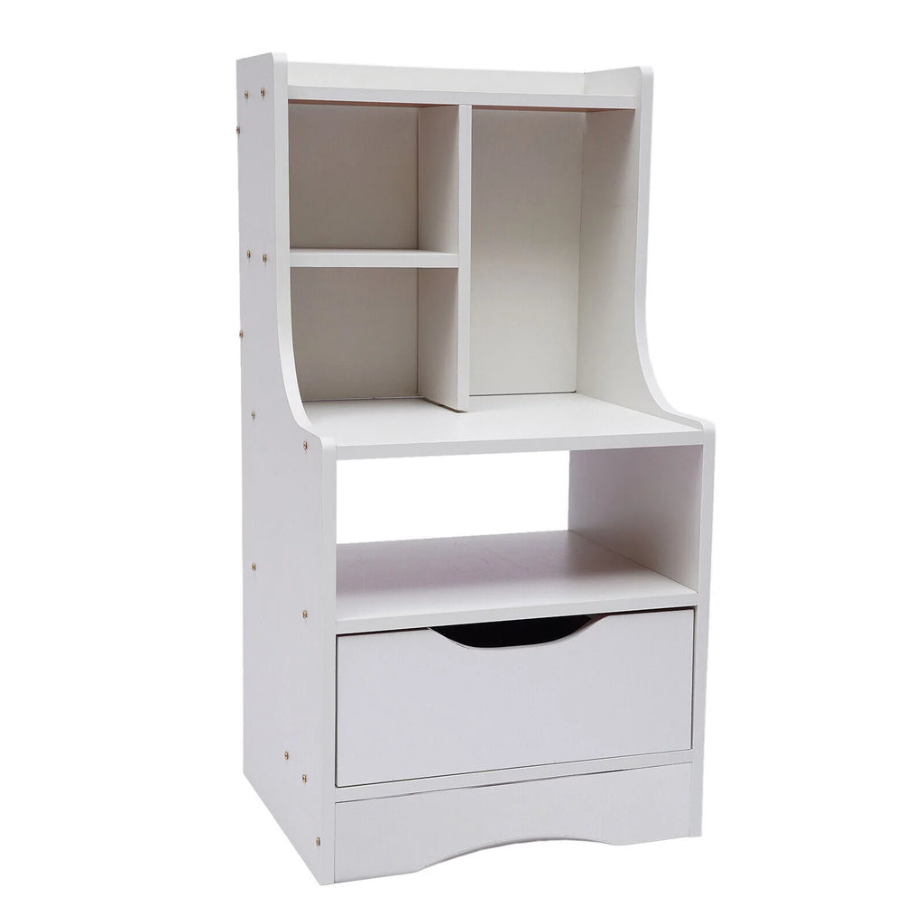 Wooden Nightstand with Drawer I975