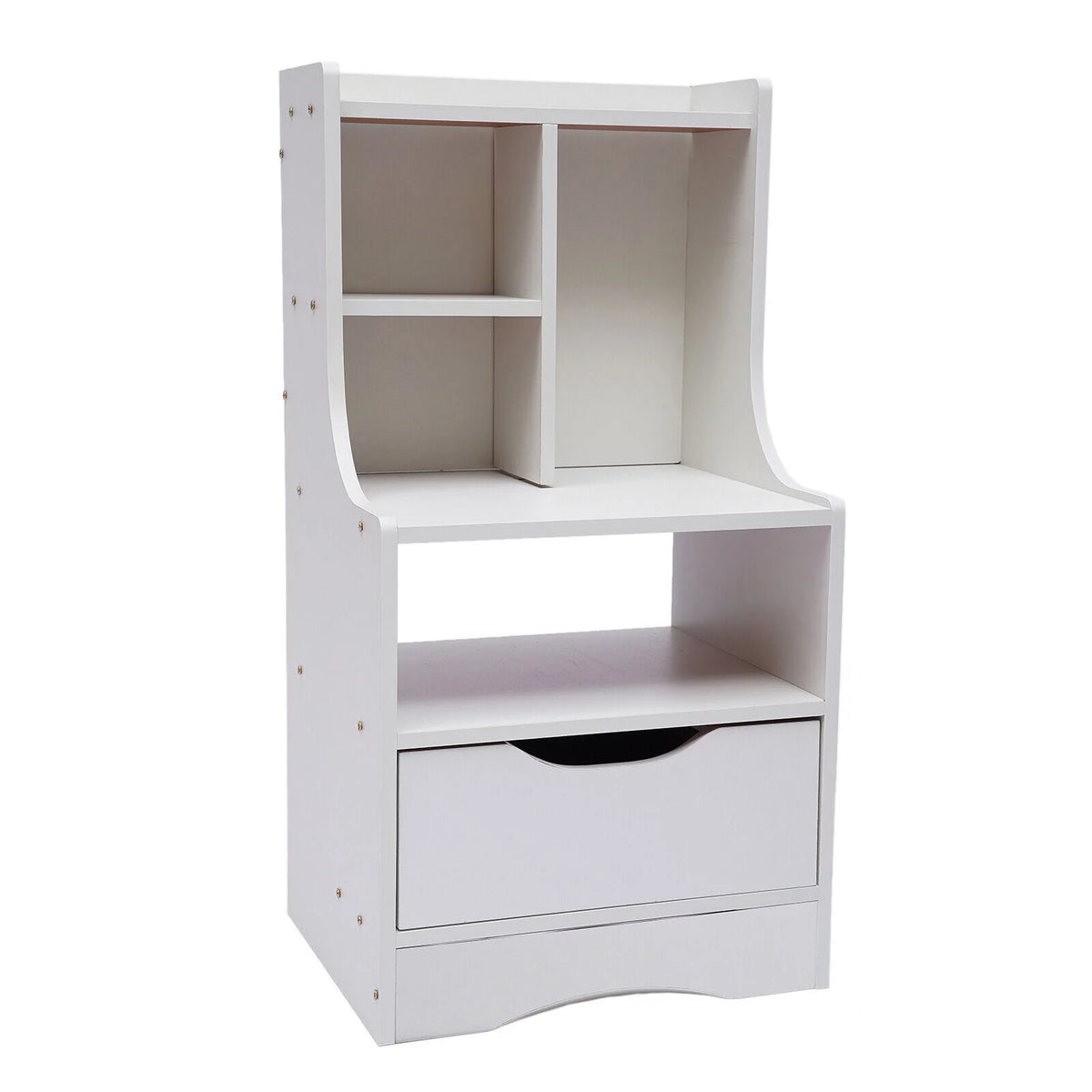 Wooden Nightstand with Drawer I975