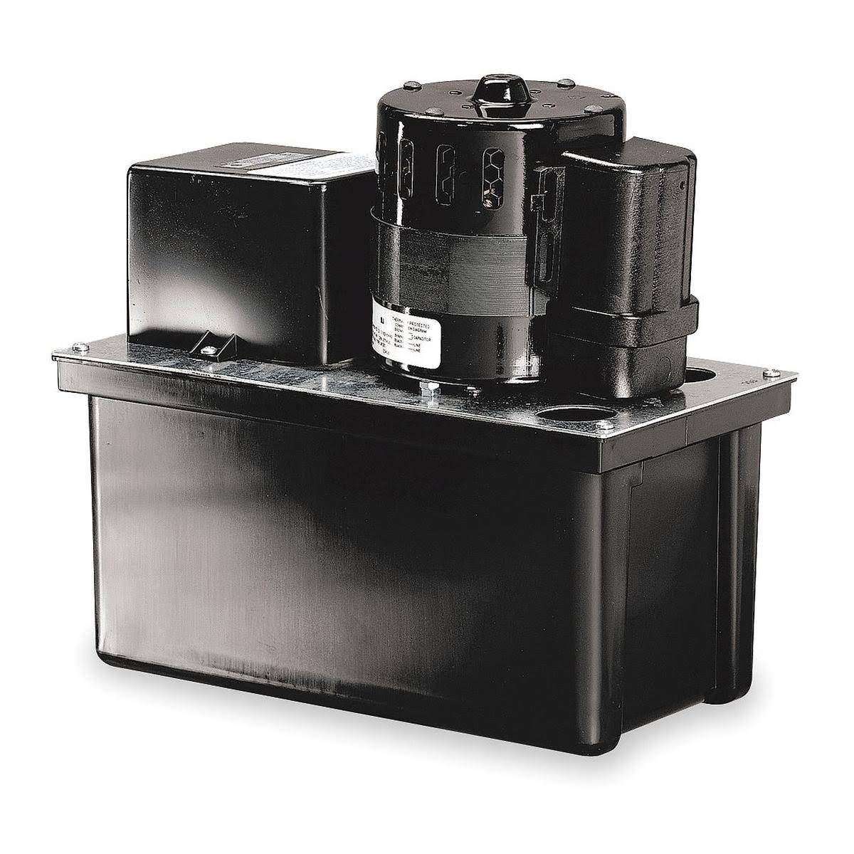 Condensate Removal Pump, 1/5 HP, 120VAC, 3/8x22 Copper Tube Discharge J46866