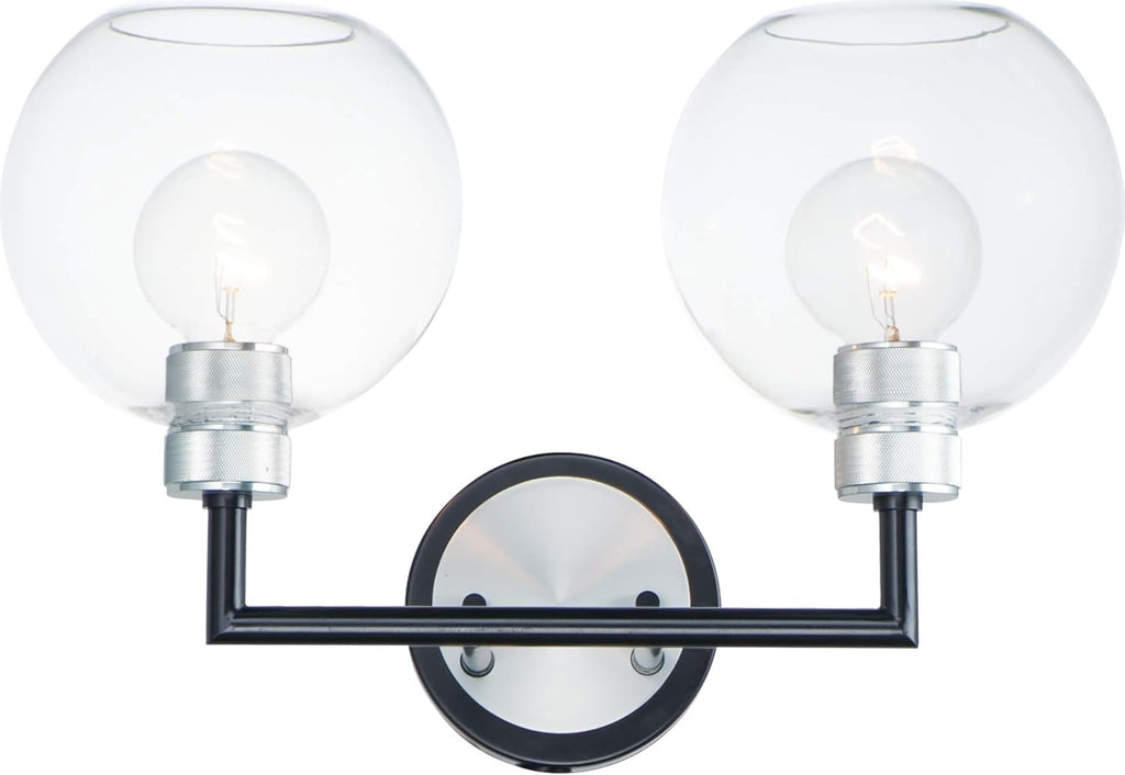 Black Satin Brass 1-Light LED Wall Sconce L274