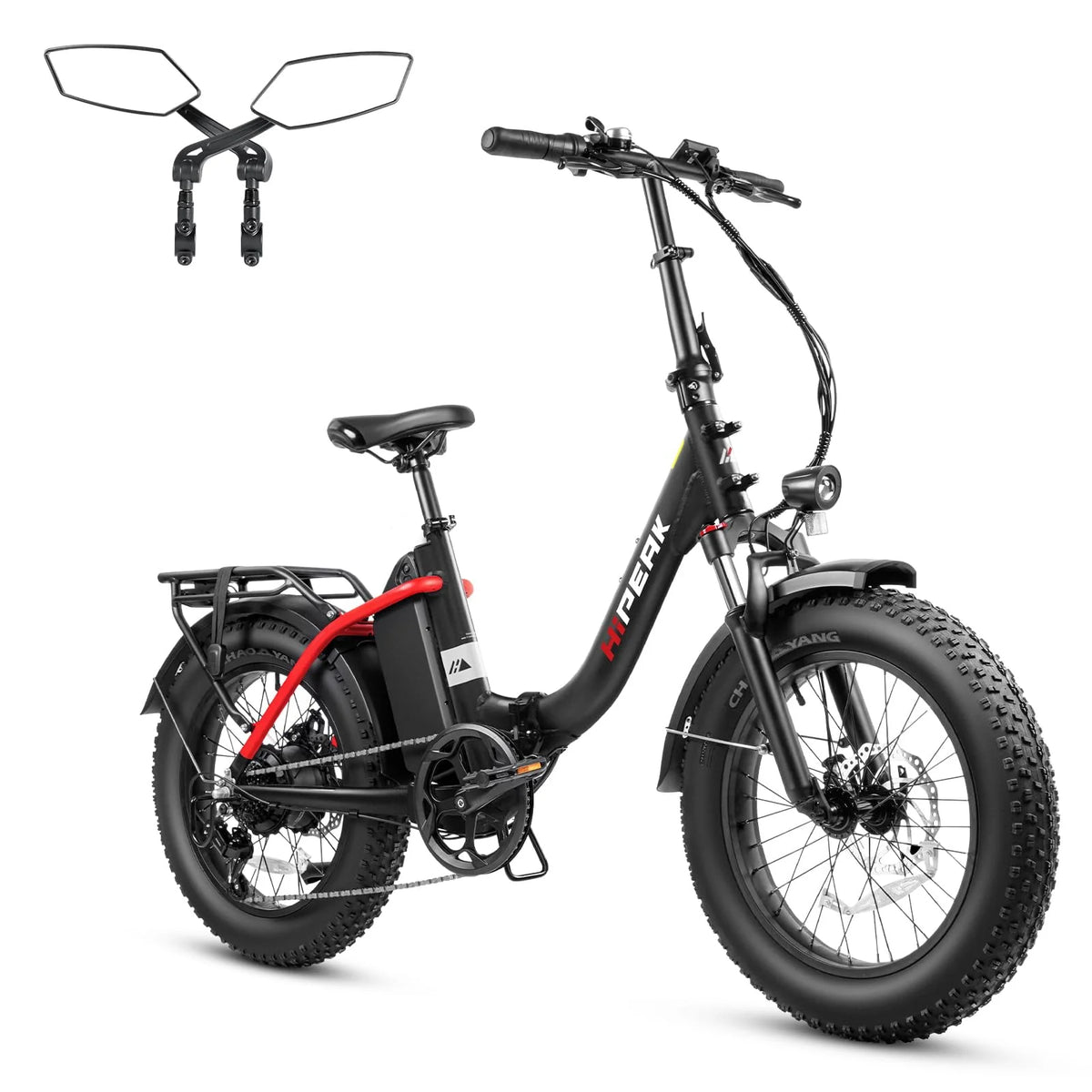 750W Folding Electric Bike 48V 15Ah 20 x 4.0 Fat Tire M576277