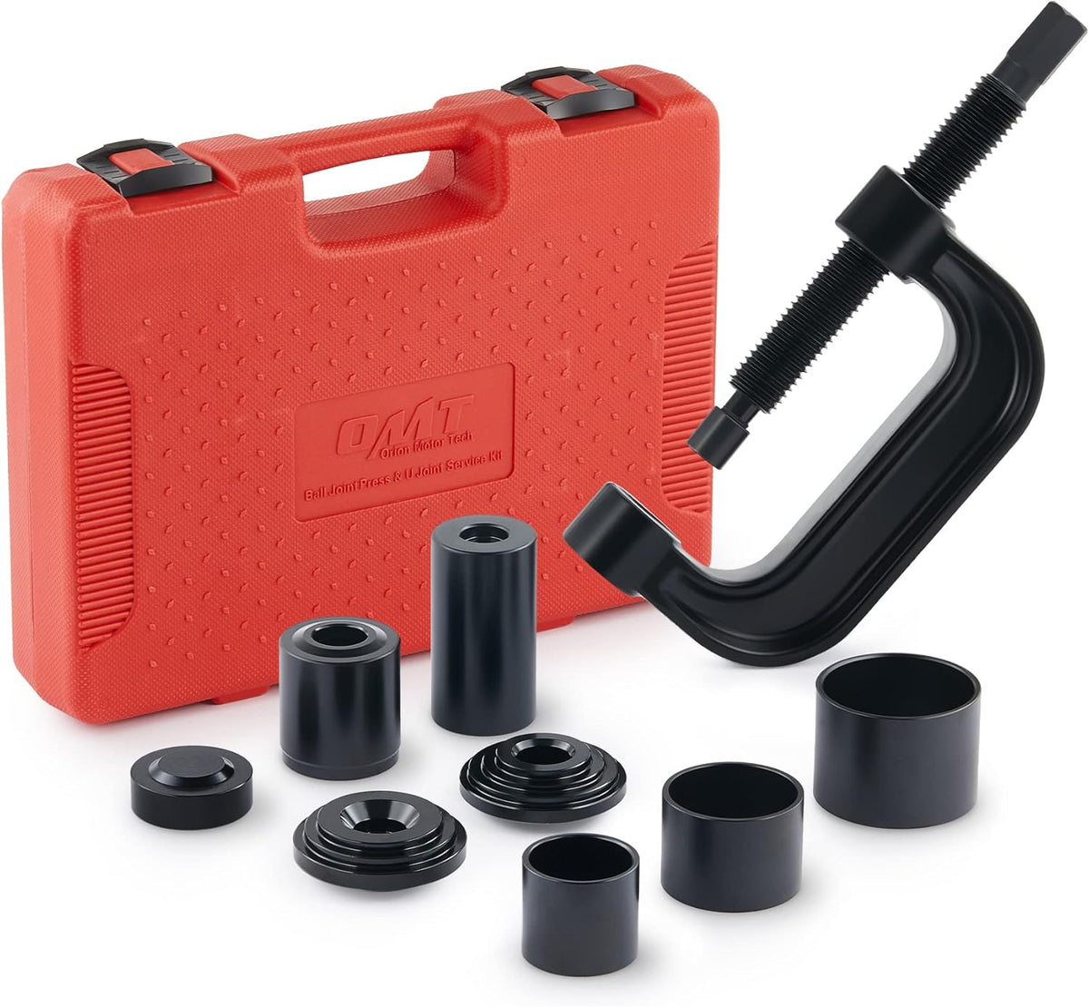 Heavy Duty Ball Joint Press & U Joint Removal Tool Kit with 4x4 Adapters, Pack of 2 X494