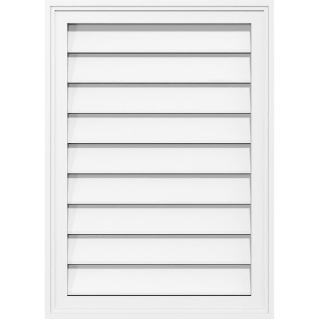36x22W x 28x22H PVC Gable Vent H943