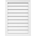 36x22W x 28x22H PVC Gable Vent H943