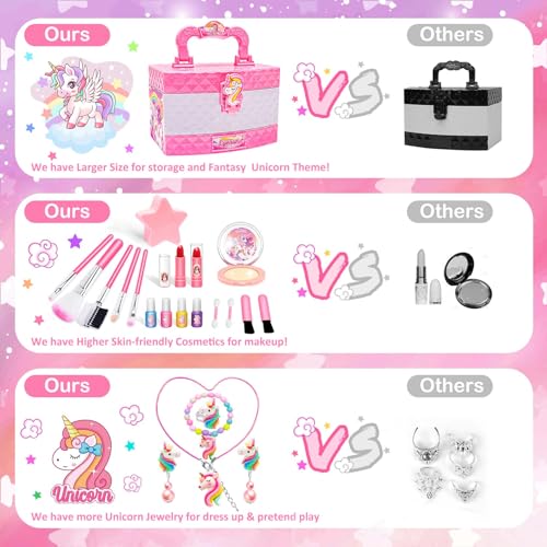 Washable Princess Dresses Pretend Makeup Set C740870