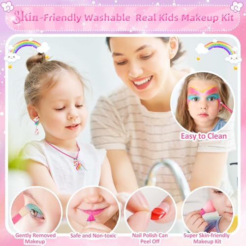 Washable Princess Dresses Pretend Makeup Set C740870