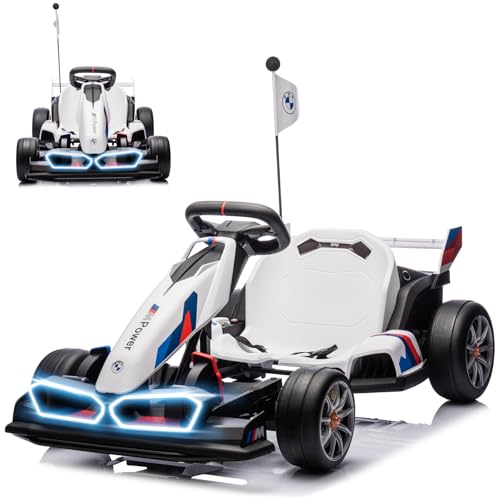 White 36V Electric Go Kart H4700