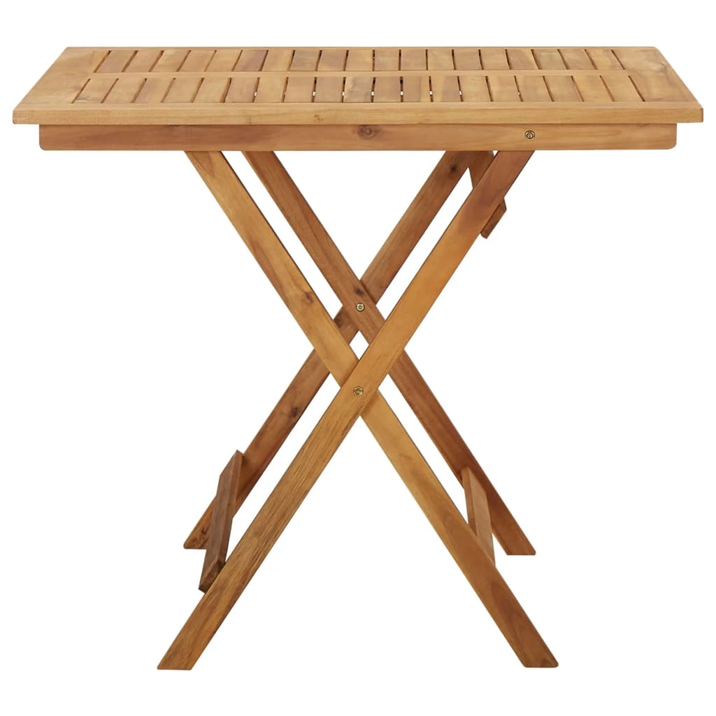 Folding Garden Table Solid Acacia Wood N8426
