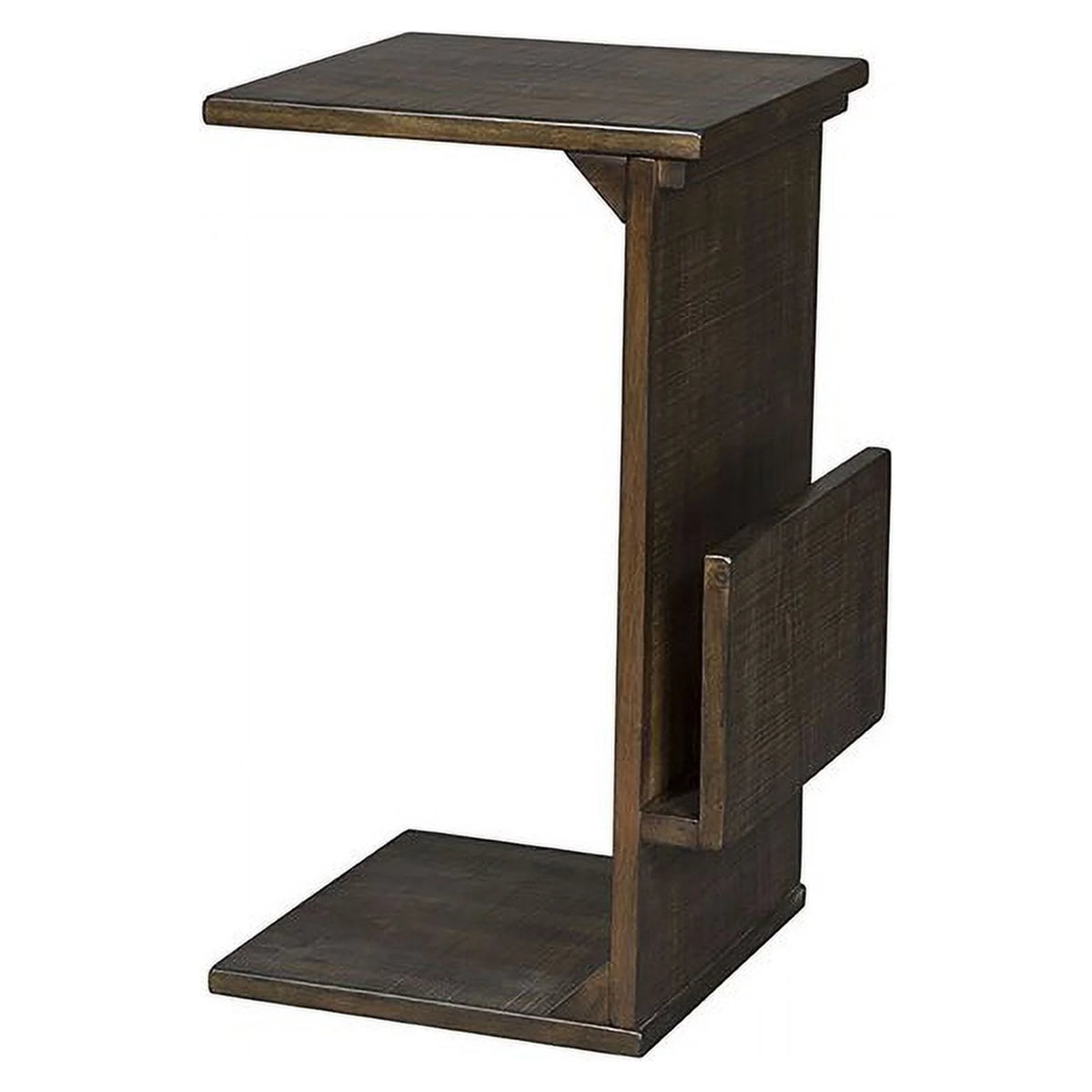 14" Mahogany Wood Chairside Table Set of 2 A49744