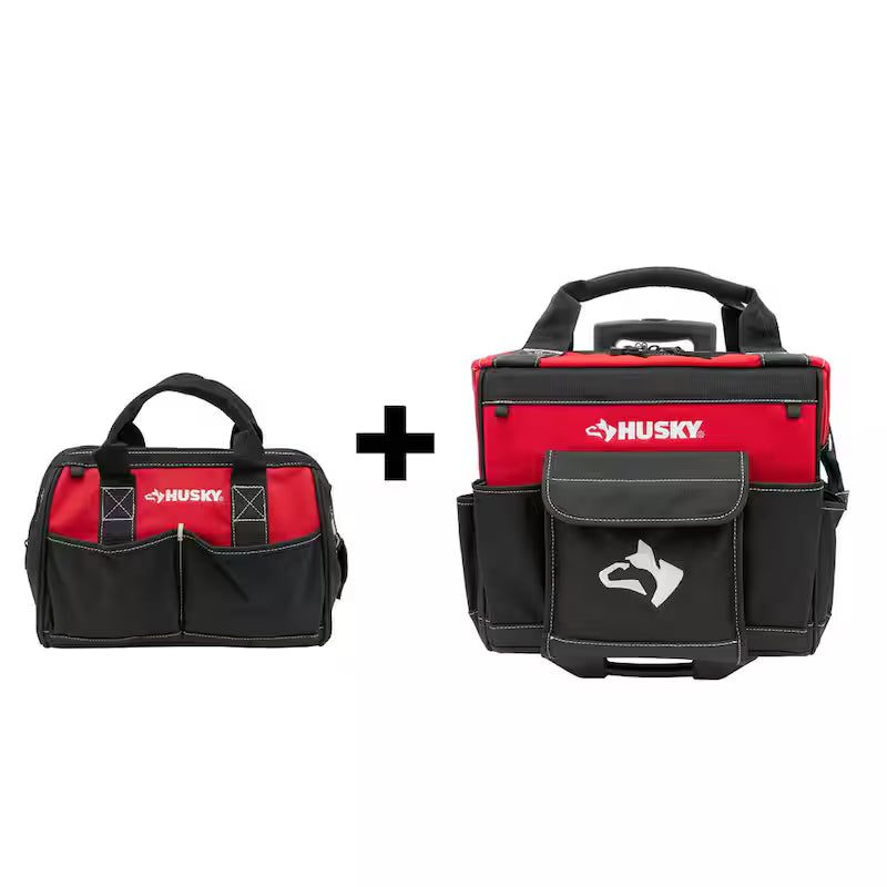 14 in. Rolling Tool Bag with 12 in. Tool Bag D703544