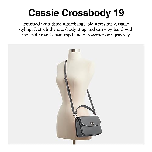 Polished Pebbled Leather Cassie Crossbody 19 E819