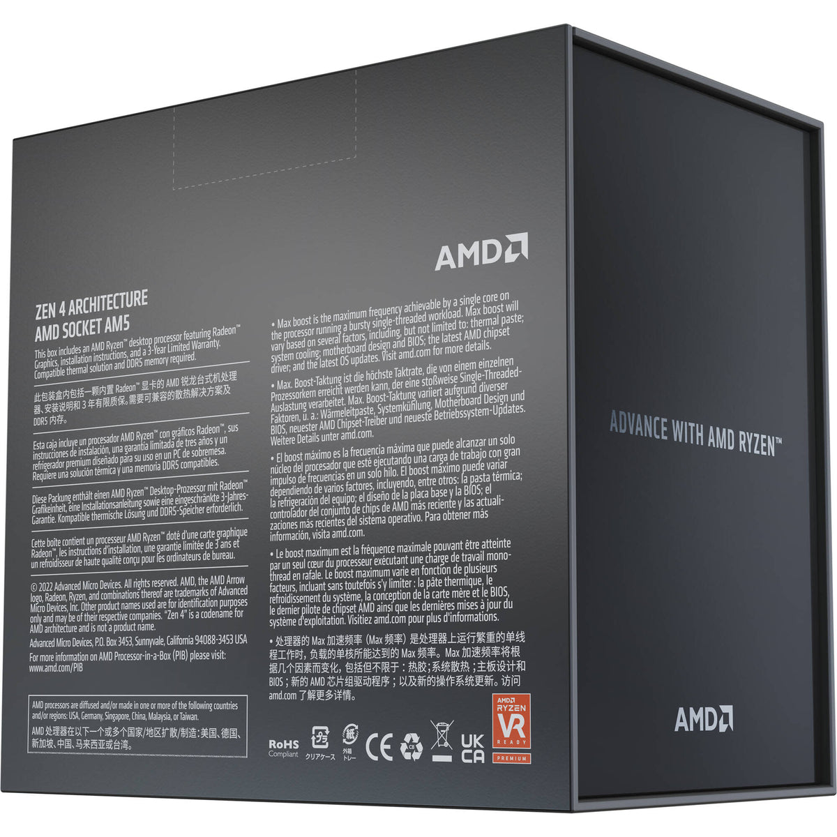 12-Core 4.7 GHz Socket AM5 170W Desktop Processor N9632
