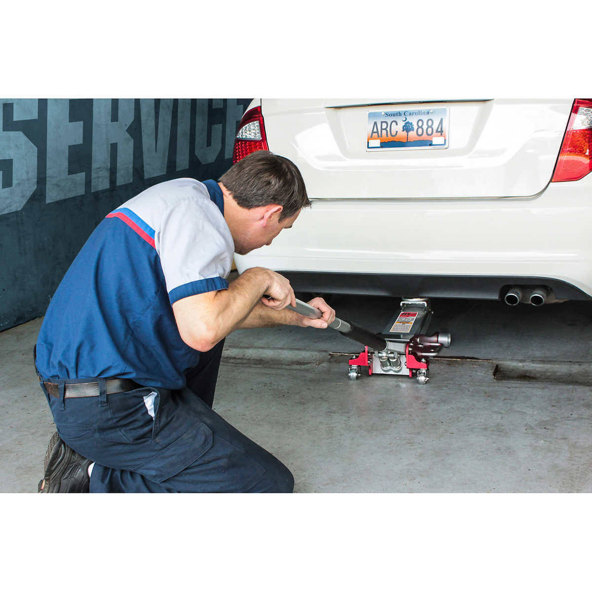 3 Ton Low Profile Aluminum Steel Floor Jack K3157